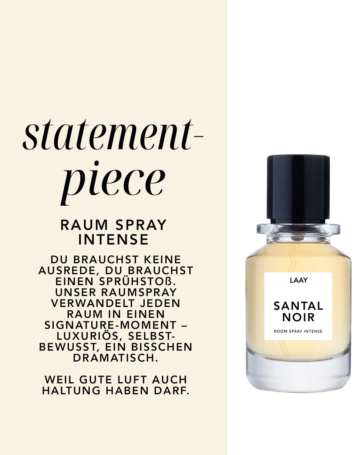 RAUMSPRAY INTENSE SANTAL NOIR