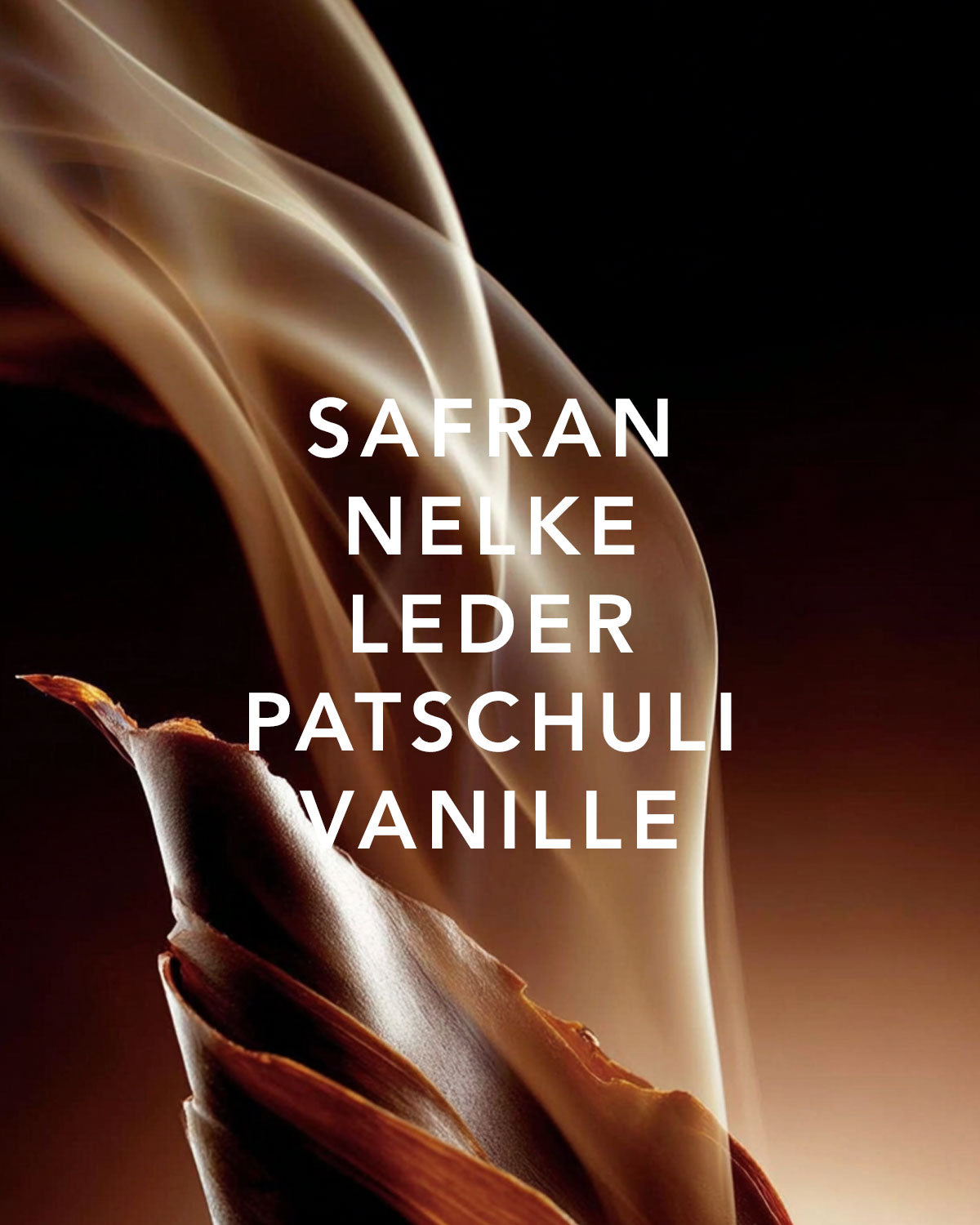 Duftkomposition auf Vanille, Safran, Nelke