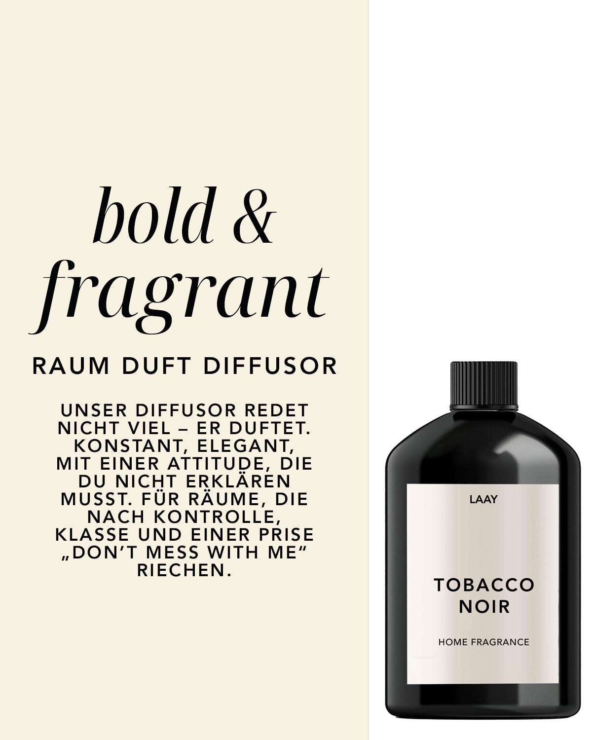 TOBACCO NOIR DIFFUSOR SET