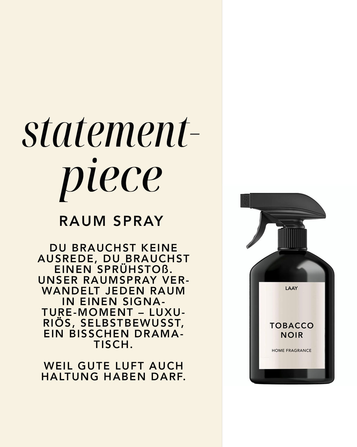 RAUMSPRAY TOBACCO NOIR