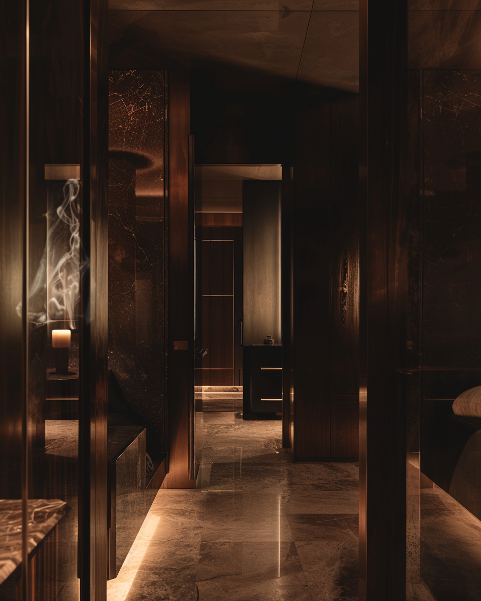 Alt ImageStimmungs Bild um die Essenz des Dufts Tobacco Noir einzufangen